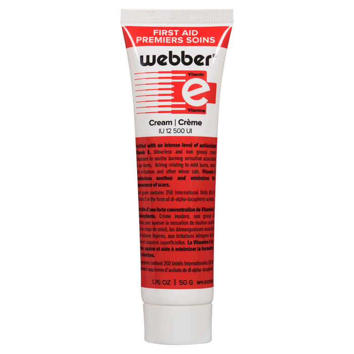 Webber First Aid Cream Vitamin E 12 500 IU 50 g