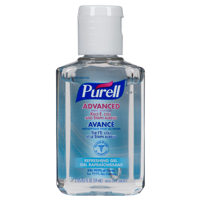 Gel rafraîchissant désinfectant pour les mains Purell Advanced 59 ml