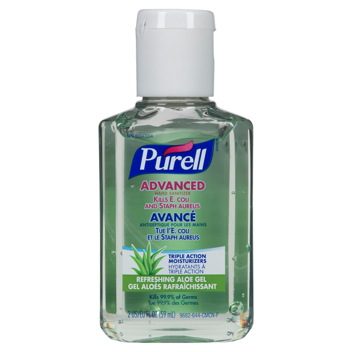 Gel rafraîchissant à l'aloès pour les mains Purell Advanced 59 ml