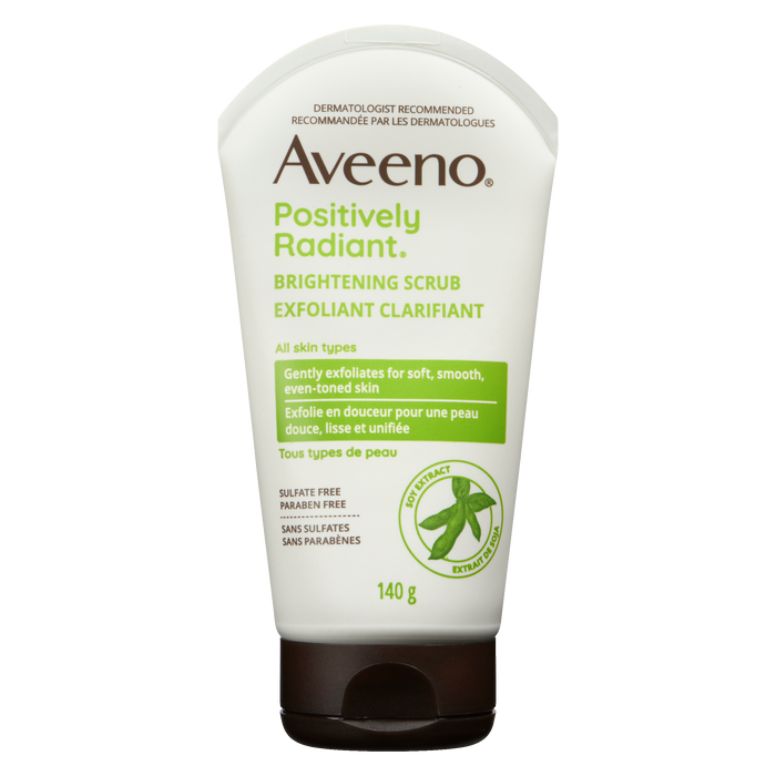 Aveeno Positively Radiant Brightening Scrub 140 g