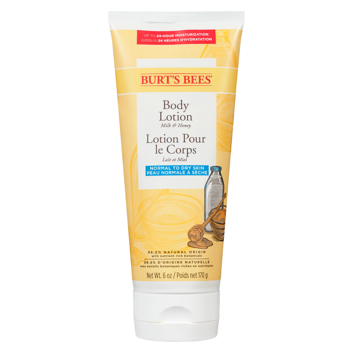 Lotion pour le corps au lait et au miel de Burt's Bees 170 g