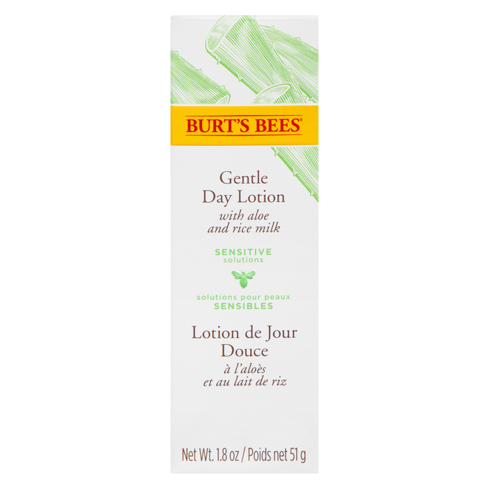 Lotion de jour douce pour peaux sensibles Burt's Bees 51 g