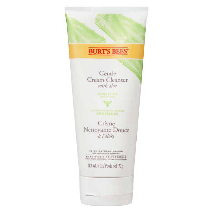 Crème nettoyante douce pour peaux sensibles Burt's Bees 170 g