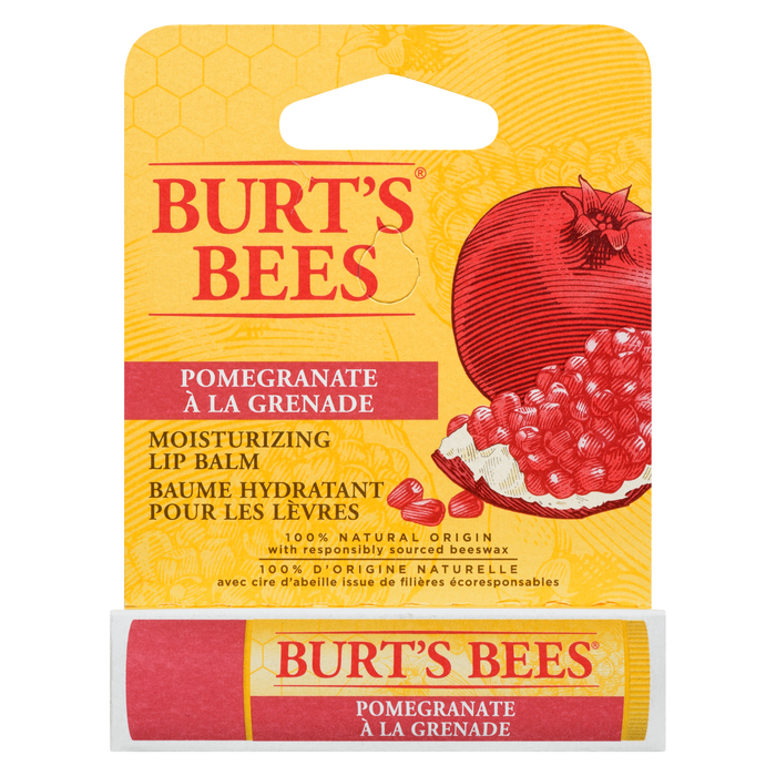 Burt's Bees Moisturizing Lip Balm Pomegranate 4.25 g