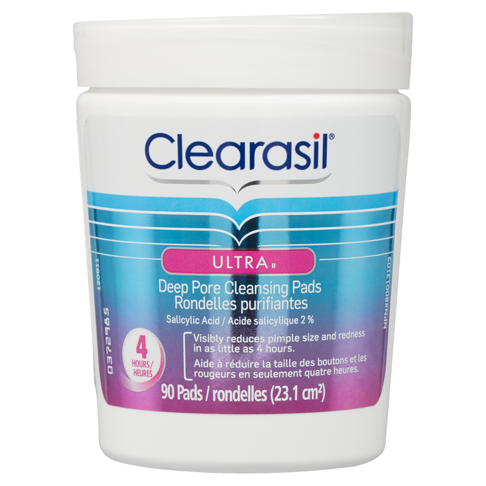 Clearasil Ultra II Deep Pore Cleansing Pads 90 Pads