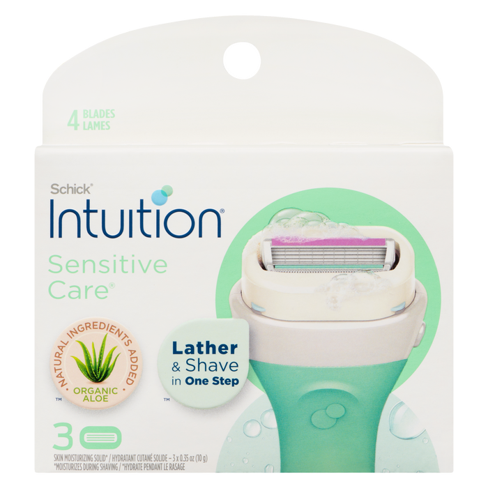 Schick Intuition Sensitive Care 4 Blades