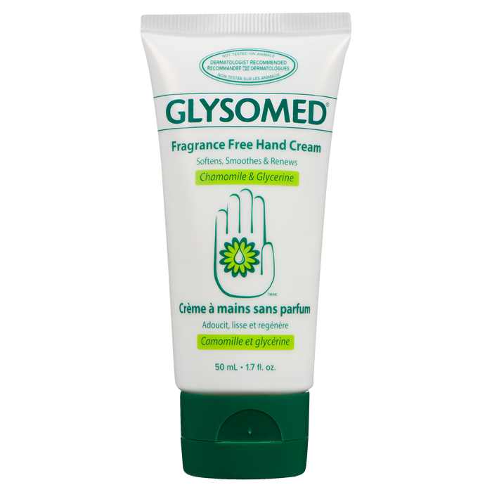 Crème pour les mains sans parfum Glysomed Camomille et Glycérine 50 ml