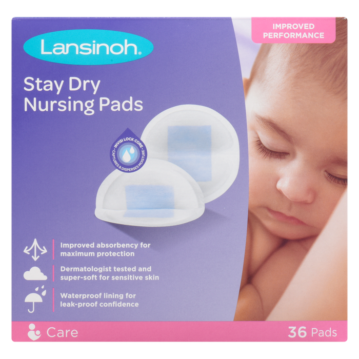 Lansinoh Stay Dry Nursing Pads 36 Pads