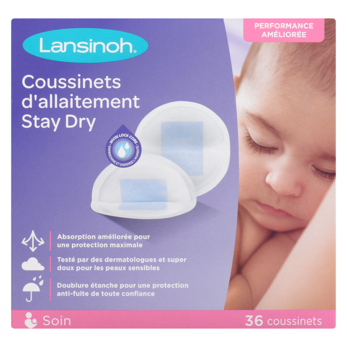 Lansinoh Stay Dry Nursing Pads 36 Pads