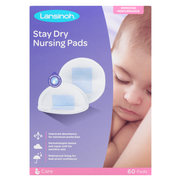 Lansinoh Stay Dry Nursing Pads 60 Pads