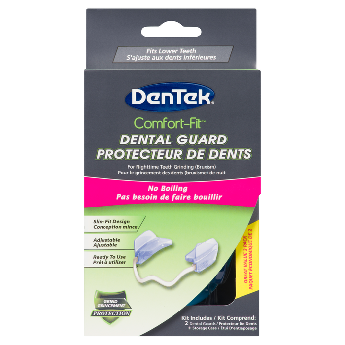 Kit de protection dentaire DenTek Comfort-Fit, excellent rapport qualité-prix, lot de 2