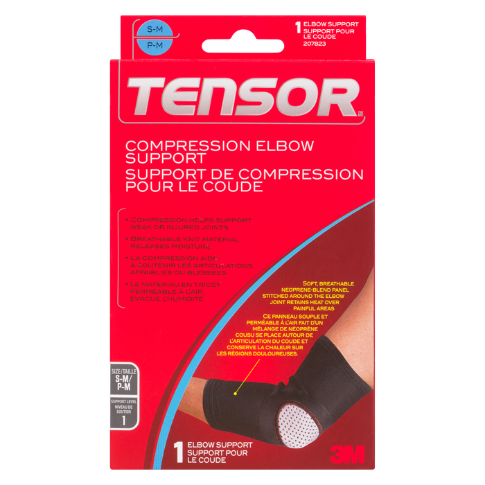 Tensor Compression Elbow Support Size S-M 1 Elbow Support