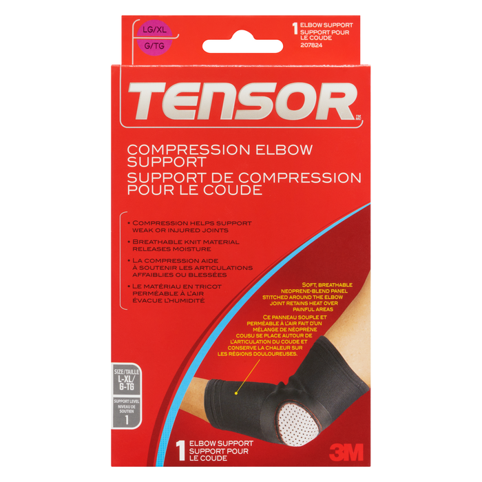 Tensor Compression Elbow Support Size LG/XL 1 Elbow Support