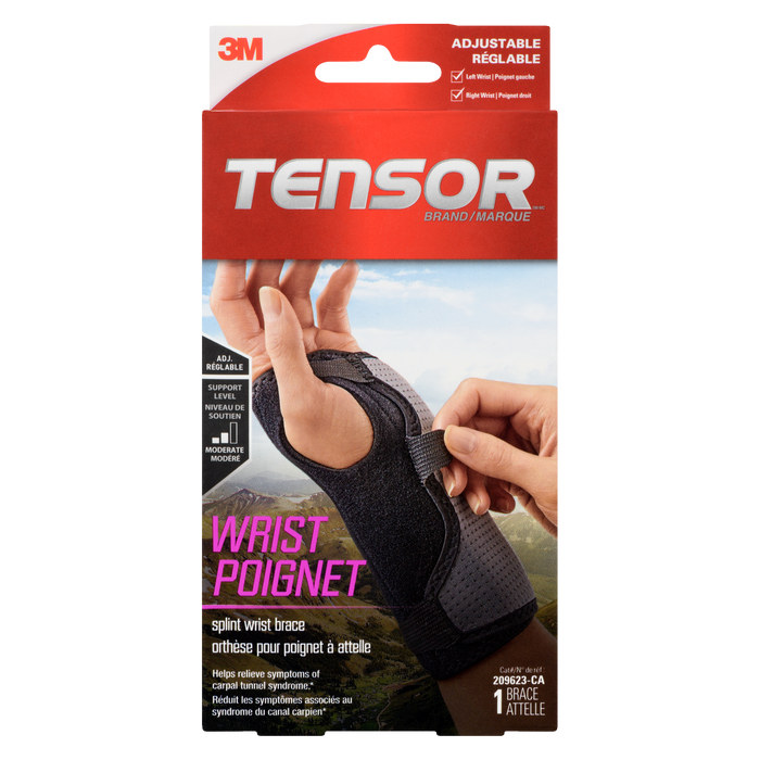 Tensor Splint Wrist Brace Adjustable 1 Brace