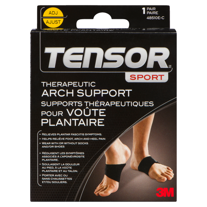 Support de voûte plantaire thérapeutique Tensor Sport 1 paire