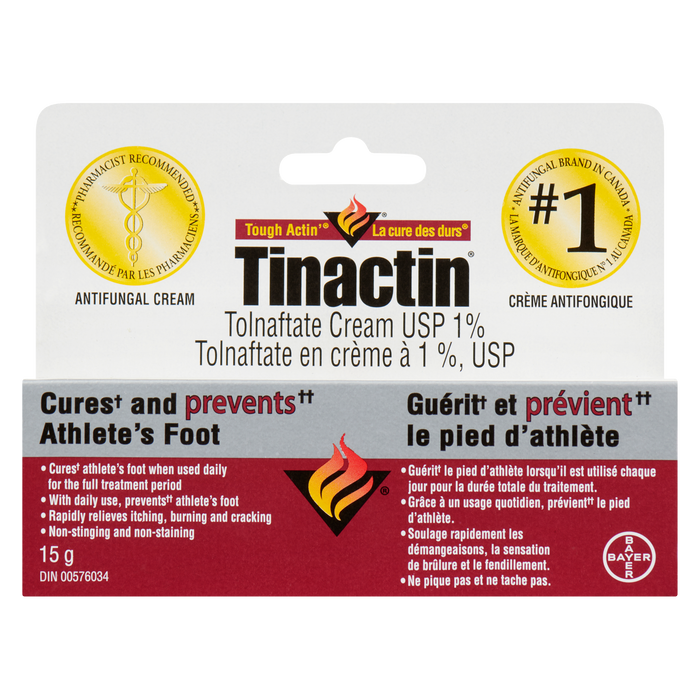 Crème antifongique Tinactin 15 g