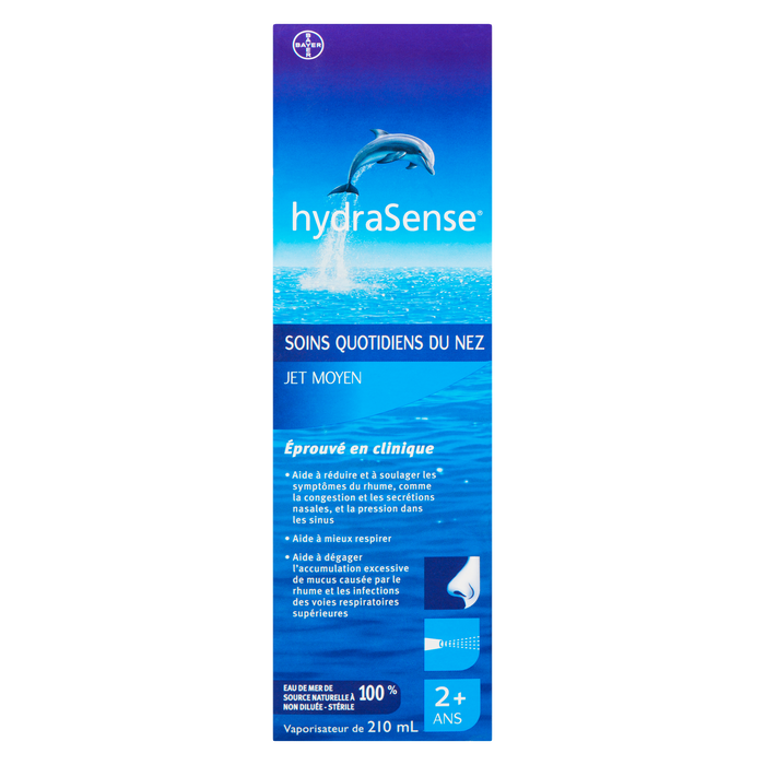 hydraSense Daily Nasal Care Medium Stream 2+ Yrs 210 ml