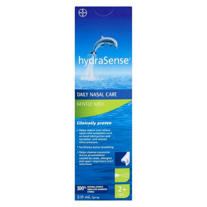 HydraSense Soin Nasal Quotidien Brume Douce 2+ Ans 210 ml