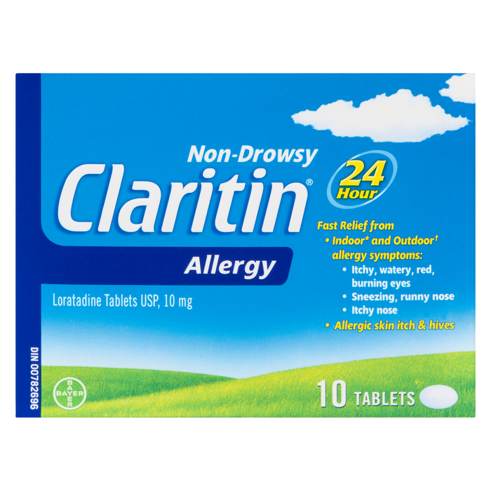 Claritin Allergie 24 heures 10 comprimés