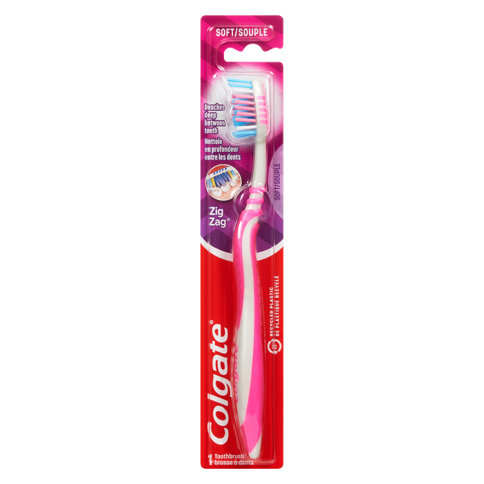 Brosse à dents Colgate Zig Zag Soft 1 Brosse à dents