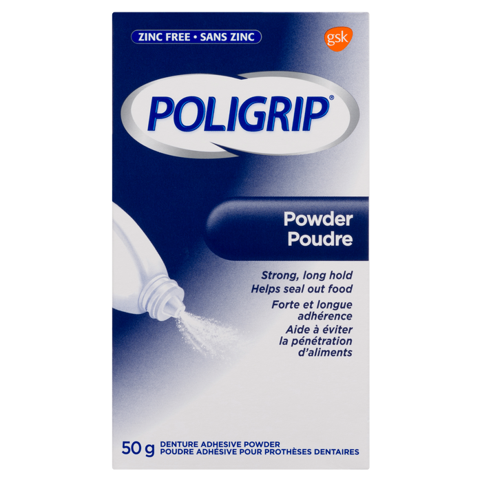 Poligrip Powder Denture Adhesive 50 g