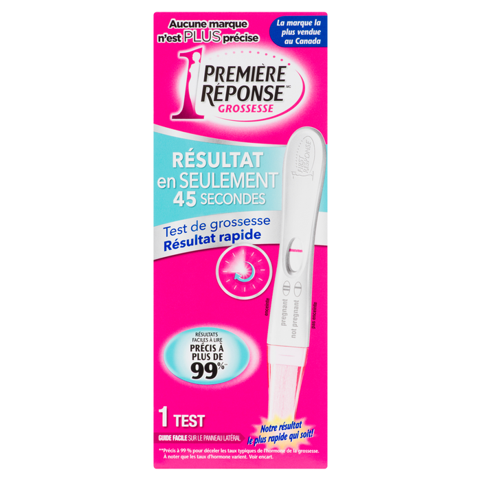 First Response Rapid Result Pregnancy Test 1 Test