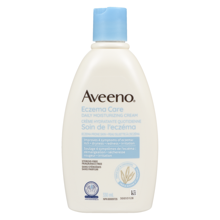 Aveeno Crème hydratante quotidienne pour le soin de l'eczéma 330 ml