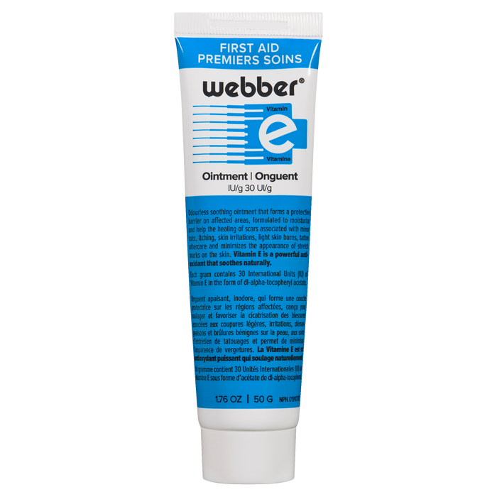 Webber First Aid Ointment Vitamin E 30 IU/g 50 g