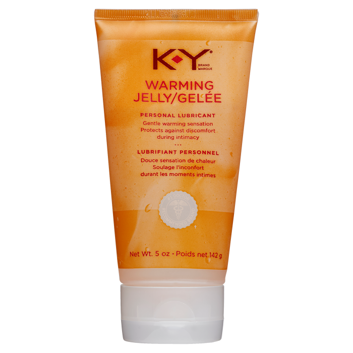 K-Y Brand Warming Jelly Personal Lubricant 142 g