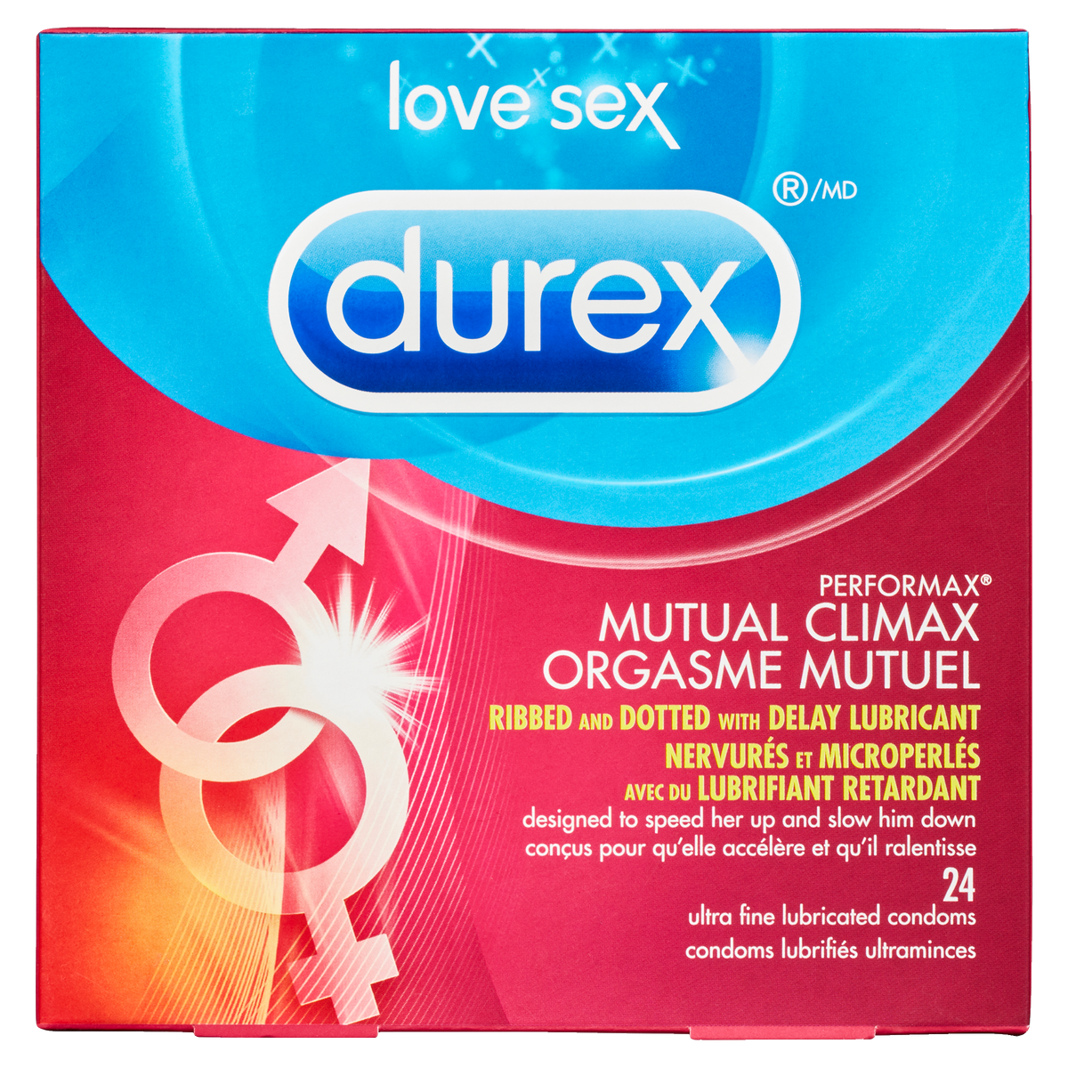 Durex Love Sex Performax Mutual Climax 24 Ultra Fine Lubricated Condom   GreenShield Pharmacy Health Store