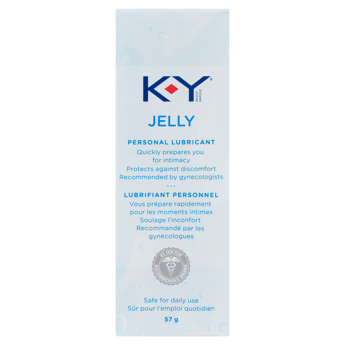K-Y Brand Jelly Personal Lubricant 57 g — GreenShield Pharmacy Health Store