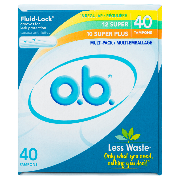 O.B. Multi-Pack 40 Tampons