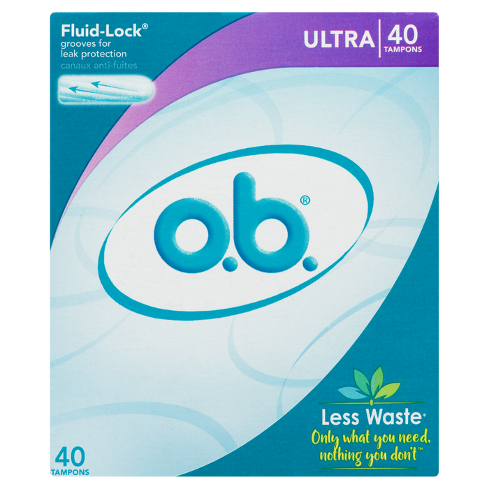 O.B. Ultra 40 Tampons