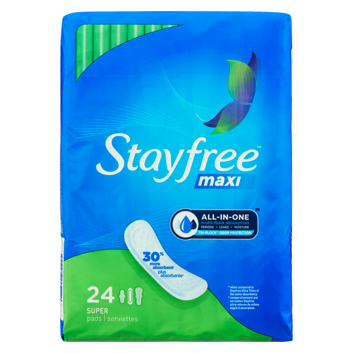 Stayfree Maxi Super 24 Pads