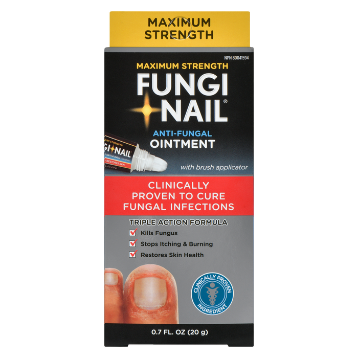 Fungi-Nail Anti-Fungal Ointment with Brush Applicator Maximum Strength 20 g