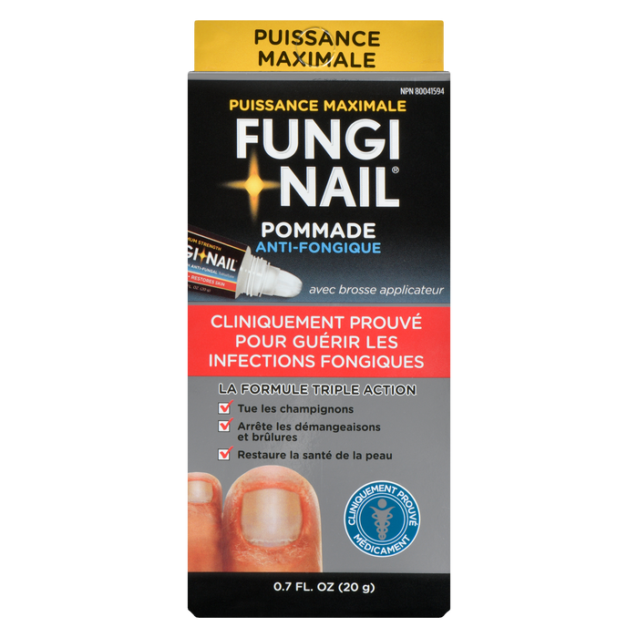 Fungi-Nail Anti-Fungal Ointment with Brush Applicator Maximum Strength 20 g