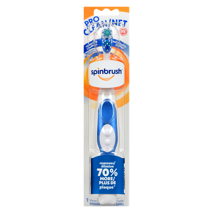 Spinbrush Pro Clean M Medium Bristles 1 Powered Toothbrush