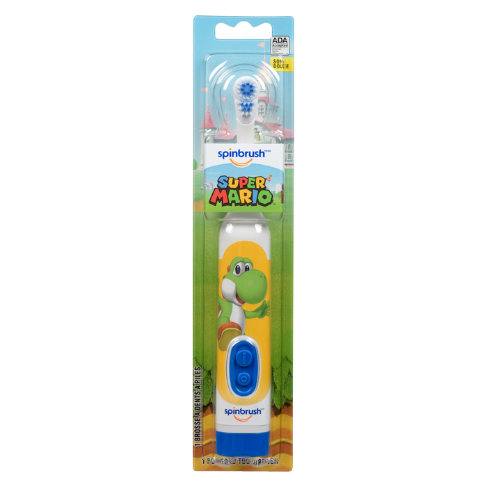 Spinbrush Super Mario Soft 1 Powered Toothbrush