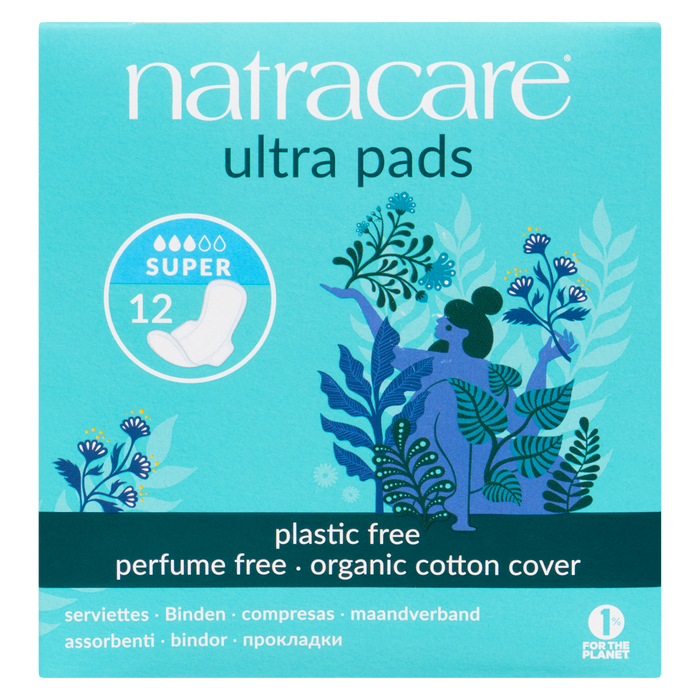 Natracare Ultra Pads Super 12 Ultra Pads