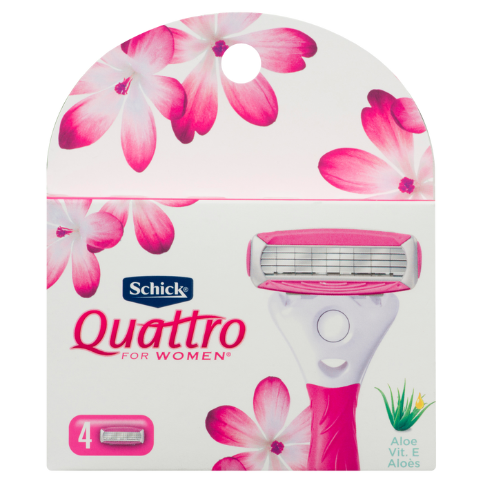 Schick Quattro for Women 4 Ultra-Thin Blades