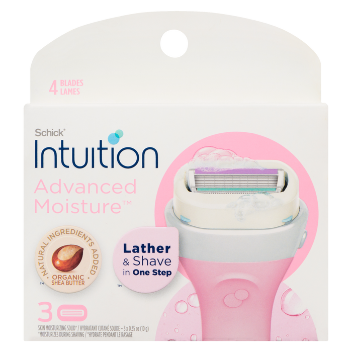 Schick Intuition Advanced Moisture 4 Blades