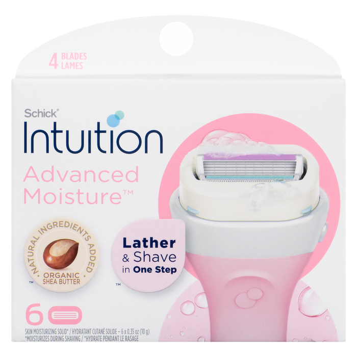 Schick Intuition Advanced Moisture 4 Blades