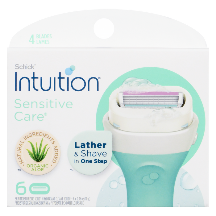 Schick Intuition Sensitive Care 4 Blades