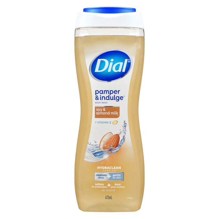 Dial Pamper & Indulge Body Wash Soy & Almond Milk 473 ml