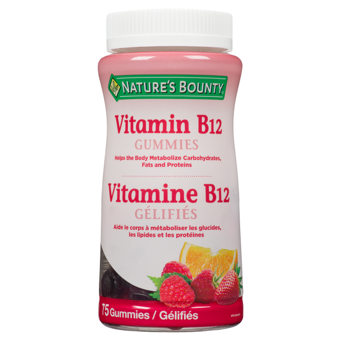 Nature's Bounty Gummies à la vitamine B12 75 Gummies