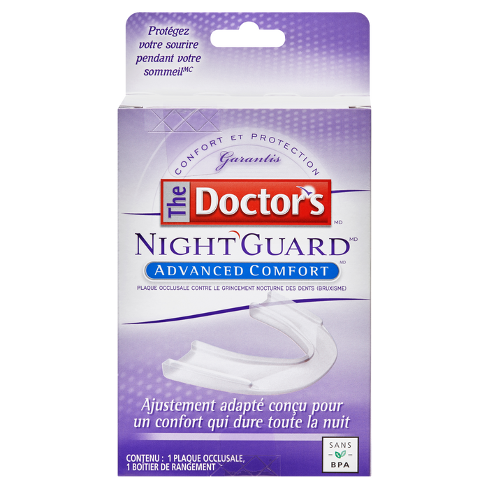 The Doctor's NightGuard Advanced Comfort Dental Protector, Storage Case