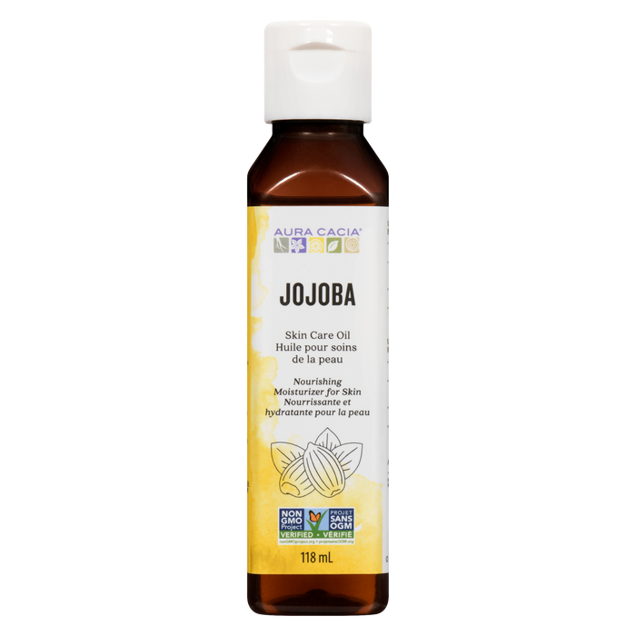 Aura Cacia Huile de Soin de la Peau Jojoba 118 ml