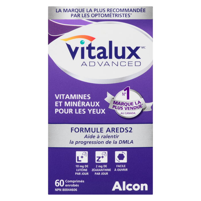 Vitalux Advanced Eye Vitamin & Mineral 60 Coated Caplets