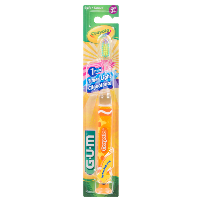 G.U.M Crayola 1 Min Timer Light Soft Ages 3+