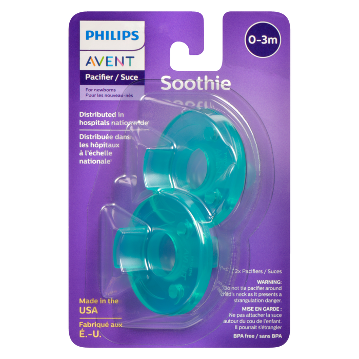 Philips Avent Pacifier Soothie 0-3m 2 x Pacifiers